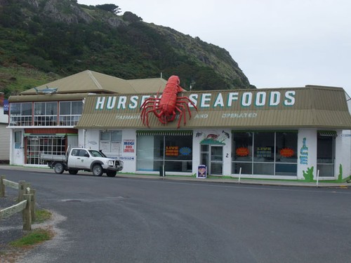 The curried scallops and super fresh (just filleted) local flathead here in Stanley, on the Tasmanian coast are awesome - I just tried them... - Melbourne to Stanley Race, McConaghy Melbourne Offshore Championship ©  John Curnow