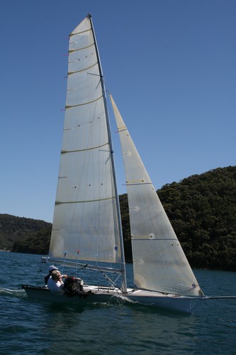 16’ skiff sail testing - North E-news © SW