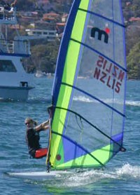 New Zealand womens Mistral  - Barbara Kendall photo copyright Katrina Butler taken at  and featuring the  class