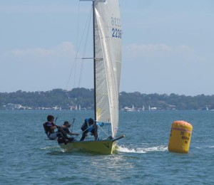 Third place getters Ol Yella - Riversdale Mining VS 15 ft Skiff Nationals photo copyright Paul Mulvaney taken at  and featuring the  class