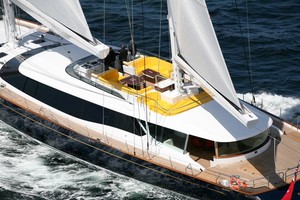 Mondango, from Alloy Yachts, took out the 2009 ISS design award in the over 40-metres category and was named the best sailing yacht over 45-metres in the ShowBoats International awards. photo copyright NZ Marine taken at  and featuring the  class
