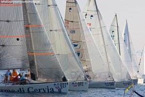 Platu 25 Worlds, Punta Ala 09, Day 1 photo copyright Pier Giovanni Carta taken at  and featuring the  class