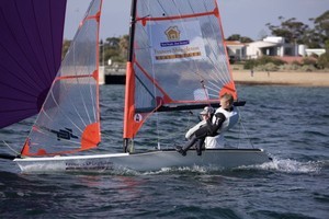YV Victorian Youth Championships 19 April 2009, Elwood Sailing Club, Port Phillip, Victoria photo copyright Steb Fisher Photo www.steb.com.au taken at  and featuring the  class