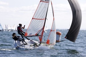 YV Victorian Youth Championships 19 April 2009, Elwood Sailing Club, Port Phillip, Victoria photo copyright Steb Fisher Photo www.steb.com.au taken at  and featuring the  class