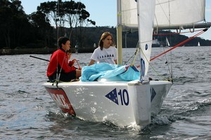 Youth Sailing Academy on Sydney Harbour. - End of Squad Regatta - Talented Sailor Squad YSA photo copyright Peter Andrews http://www.outimage.net taken at  and featuring the  class