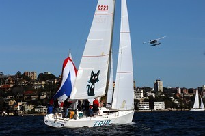 Shaaron Walsh's Trim finished first in Division J, in Race 10 of the Audi Winter Series on   Sydney Harbour. - Race 10 of the Audi Winter Series on Sydney Harbour photo copyright Peter Andrews http://www.outimage.net taken at  and featuring the  class