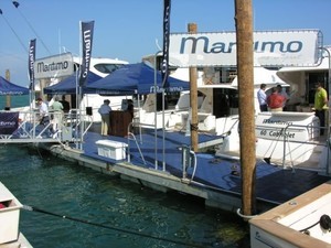 With sales confirmed, Maritimo USA's Dave Northrop is looking ahead with confidence. photo copyright John McCarthy taken at  and featuring the  class