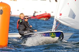 Lauderdale’s Eriak Reineke - top Laser Radial girl. 2009 Orange Bowl International Youth Regatta photo copyright John Payne http://www.johnpaynephoto.com taken at  and featuring the  class