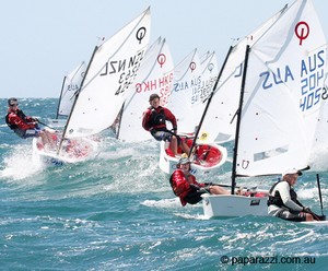 Nia Jerwood AUS 405 - IODA Oceania Championship photo copyright Sally Burnett taken at  and featuring the  class