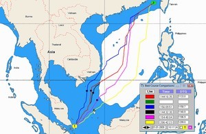 Routing Solution in Leg 4 of Volvo - Volvo Ocean Race photo copyright David Brayshaw taken at  and featuring the  class