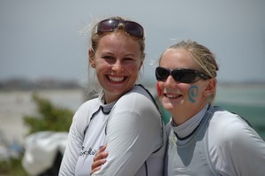 Danielle Bowater and Susannah Pyatt - 470 World Championship 2008 photo copyright Christine Hansen taken at  and featuring the  class