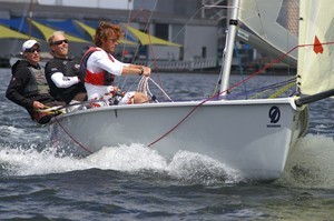 SB3 action - Skandia Docklands Invitational photo copyright Teri Dodds http://www.teridodds.com taken at  and featuring the  class