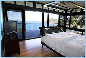 Glasshouse Master bedroom and view - Hamilton Island Audi Race Week 2009 photo copyright Kristie Kaighin http://www.whitsundayholidays.com.au taken at  and featuring the  class