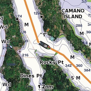 Garmin Auto guidance in action - GME / Garmin photo copyright GME . www.gme.net.au taken at  and featuring the  class