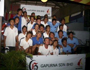 Youth sailors at the inaugural Selangor Gapurna Int Youth OD Champs 2007 photo copyright Jeff Harris taken at  and featuring the  class