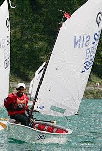 Sean Lee (SIN) leads the IODA Asian Championship aftre the first day’s racing © Tim Wilkes http://www.TimWilkes.com