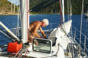 03 Repairs have to be done.JPG photo copyright Ian & Andrea Treleaven taken at  and featuring the  class