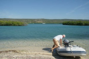03 Shelter behind mangroves.JPG photo copyright Ian & Andrea Treleaven taken at  and featuring the  class