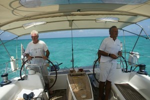 07 Arriving on the Atoll Banco Chinchorro.JPG photo copyright Ian & Andrea Treleaven taken at  and featuring the  class