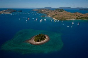  It’s another glorious day in paradise as one of the big boat divisions sets off to race around the islands at Audi Hamilton Island Race Week 2007 photo copyright Jack Atley http://www.jackatley.com taken at  and featuring the  class