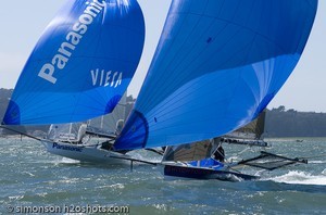 2009 18ft skiff International Series - San Francisco - Day 2 photo copyright Erik Simonson/MarineMediaAlliance.com http://marinemediaalliance.com/gallery/ taken at  and featuring the  class