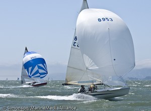 2009 SAP 505 Worlds day 3 - San Francisco photo copyright Erik Simonson/MarineMediaAlliance.com http://marinemediaalliance.com/gallery/ taken at  and featuring the  class