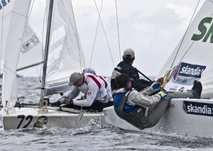 PERCY and SIMPSON (GBR) and STANJEK and KOY (GER)  - Rolex Baltic Week Star European Championship photo copyright Rolex / Tom Körber taken at  and featuring the  class