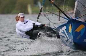 12ft Skiff - Andy Lang & Tom Gruitt on CST Composites photo copyright Courtesy 12ft Skiff Association taken at  and featuring the  class