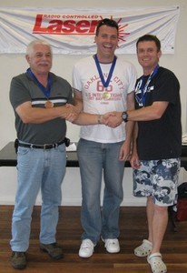 NSW State Championship Winners - Radio Controlled (RC) Laser photo copyright Cliff Bromiley www.radiosail.com.au http://www.radiosail.com.au taken at  and featuring the  class