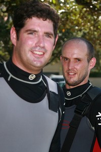 Chris Skinner and his for'hand Dave Healy from the Bassett team photo copyright Australian 18 Footers League http://www.18footers.com.au taken at  and featuring the  class