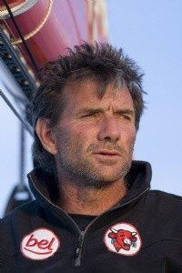 Kito de Pavant, skipper of Groupe Bel  http://www.theartemistransat.com/ photo copyright  SW taken at  and featuring the  class