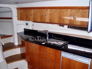 Galley - Sunseeker Superhawk 43 photo copyright Marine Auctions and Valuations . http://www.marineauctions.com.au taken at  and featuring the  class