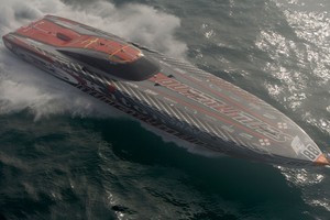 The #88 Kiton Outerlimits team - with Abla Lassoued photo copyright Powerboat P1 World Championship http://www.powerboatp1.com taken at  and featuring the  class