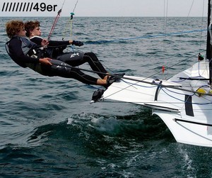 49er photo copyright Zhik http://www.zhik.com taken at  and featuring the  class