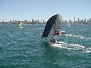 2008 I14 Nationals on Sydney Harbour photo copyright I14 Nationals /Kate Cooper http://www.i14nsw.org taken at  and featuring the  class