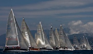 SWAN 45 fleet start  - Rolex Capri Sailing Week photo copyright  Rolex / Carlo Borlenghi http://www.carloborlenghi.net taken at  and featuring the  class