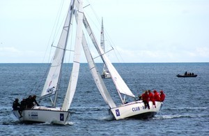 A Close Cross With Rahm - Photo by Jeff Spence.JPG photo copyright Mirsky Racing Team http://www.mirskyracingteam.com/ taken at  and featuring the  class