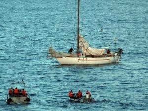 Yacht Tanit taken hostage photo copyright SW taken at  and featuring the  class