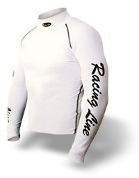 Racing Line’s iconic long sleeved UV shirt or &rsquo;rashie&rsquo;- a favourite with paddlers photo copyright Racing Line www.racingline.com.au taken at  and featuring the  class