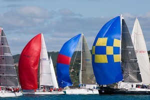 Spinnakers. Audi Hamilton Island Race Week 2009 photo copyright  Andrea Francolini / Audi http://www.afrancolini.com taken at  and featuring the  class