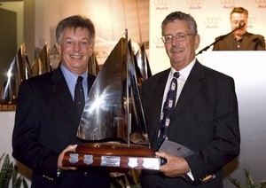 Audi Sydney Harbour Regatta 2008, Middle Harbour Yacht Club, Sydney 
Peter Sorensen (r) photo copyright  Andrea Francolini / Audi http://www.afrancolini.com taken at  and featuring the  class