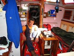 Adrian Flanagan in boat photo copyright SW taken at  and featuring the  class