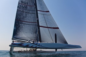 Alinghi5inRAK gt 1214.JPG photo copyright Guido Trombetta/Team Alinghi taken at  and featuring the  class