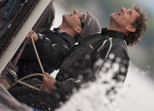 Nyon, 04-05-2009
Shakedown sail for Ed Baird and crew on SUI 6 in lead up to the Challenge Julius Baer.
Lorenzo Mazza
©Photo: Carlo Borlenghi/Alingh photo copyright Carlo Borlenghi/ Alinghi http://www.alinghi.com taken at  and featuring the  class
