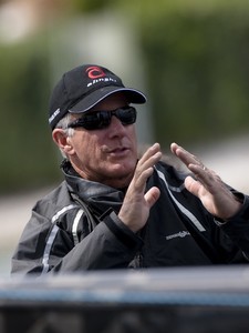 Nyon, 04-05-2009
Shakedown sail for Ed Baird and crew on SUI 6 in lead up to the Challenge Julius Baer.
Ed Baird
©Photo: Stefano Gattini/Alingh photo copyright Stefano Gattini - Alinghi taken at  and featuring the  class