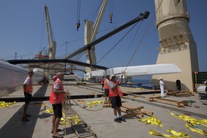 Ras Al Khaimah UAE - Alinghi 5 arrival photo copyright Carlo Borlenghi/ Alinghi http://www.alinghi.com taken at  and featuring the  class