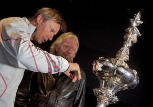 Valencia, 2/11/10
33rd America&rsquo;s Cup
Ernesto Bertarelli, Richard Branson
 photo copyright Carlo Borlenghi/ Alinghi http://www.alinghi.com taken at  and featuring the  class