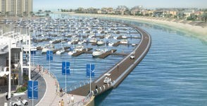 Just one of IGY's current marinas in Dubai - Anchor Marina at Palm Jumeira photo copyright SW taken at  and featuring the  class
