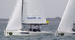 Anna Tunicliffe, Molly O'Bryan and Debbie Capozzi - 2010 Miami OCR ISAF Sailing Cup photo copyright  Rolex / Dan Nerney taken at  and featuring the  class