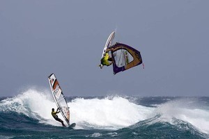 Antxon Otaegui - PWA Costa Teguise Freestyle World Cup - Day 4 photo copyright  John Carter / PWA http://www.pwaworldtour.com taken at  and featuring the  class